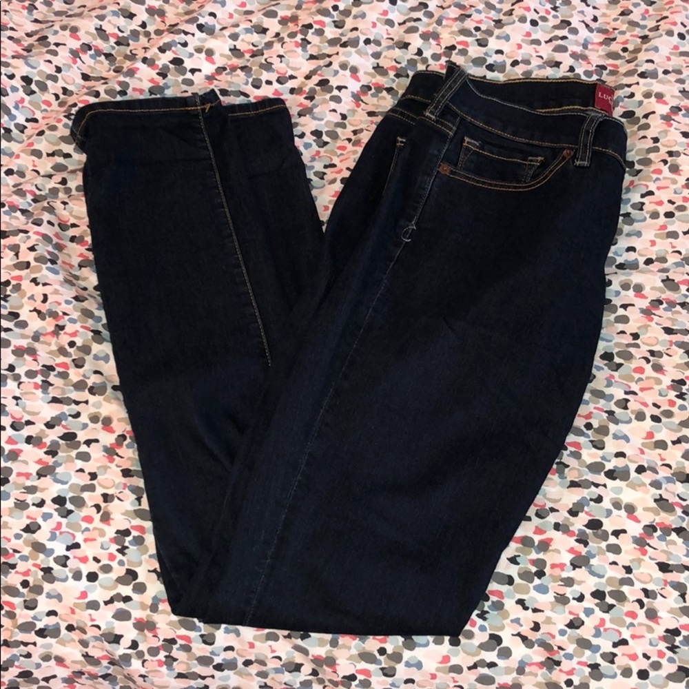 Lucky brand dark wash jeans